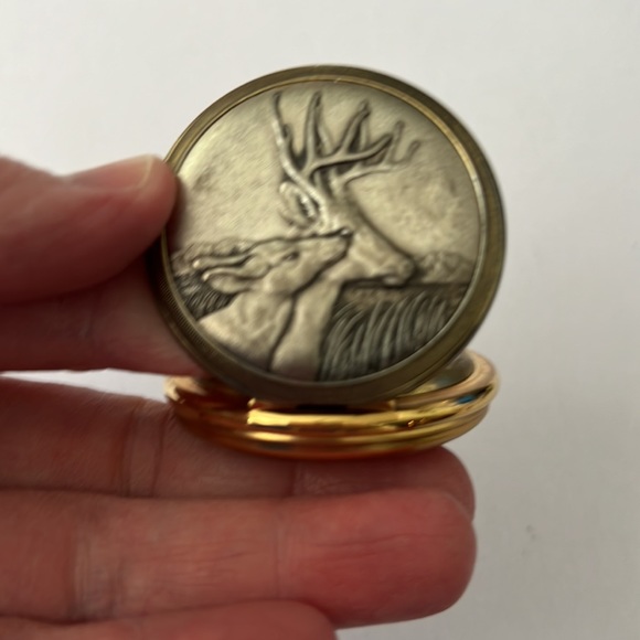 Phillip Crowe Swiss Collectible Series Pocket Watch-read description - Picture 3 of 6